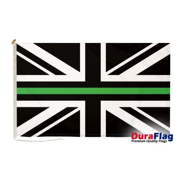 Union Jack Thin Green Line DuraFlag