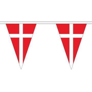 Denmark Small Triangle Bunting (5m Length)