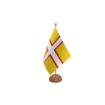 Dorset New Large Wooden Table Flag – 18x12in (45 x 30 cm)