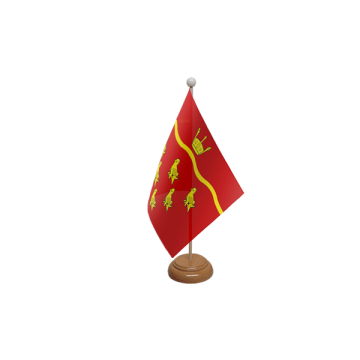 East Sussex Wooden Table Flag – 9x6in (22.5 x 15 cm)