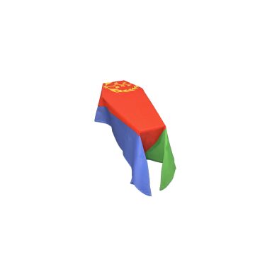 Eritrea Coffin Drape Flag