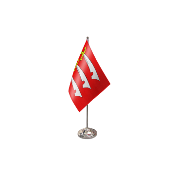 Essex Satin Table Flag – 9x6in (22.5 x 15 cm)