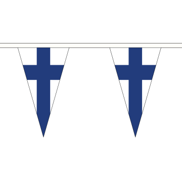 Finland Small Triangle Bunting (5m Length)