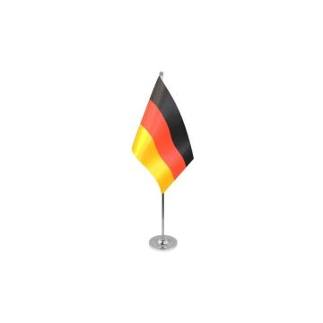 Germany Satin Table Flag – 9x6in (22.5 x 15 cm)