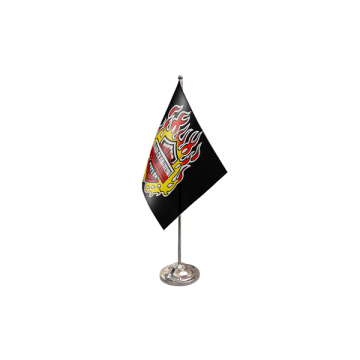 Harley Davidson Satin Table Flag – 9x6in (22.5 x 15 cm)