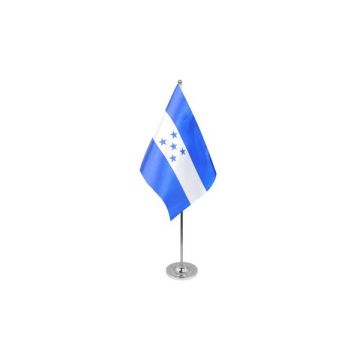 Honduras Satin Table Flag – 9x6in (22.5 x 15 cm)