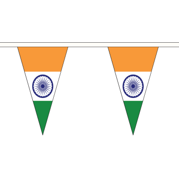 India Small Triangle Bunting (5m Length)
