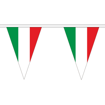 Italy Small Triangle Bunting (5m Length)