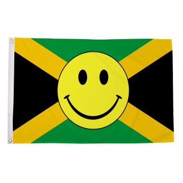 Jamaica Smiley Face Flag