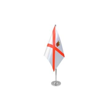 Jersey Satin Table Flag – 9x6in (22.5 x 15 cm)