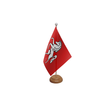 Kent Wooden Table Flag – 9x6in (22.5 x 15 cm)