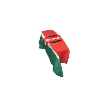 Kenya Coffin Drape Flag