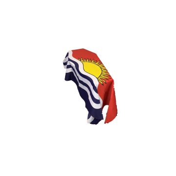 Kiribati Coffin Drape Flag