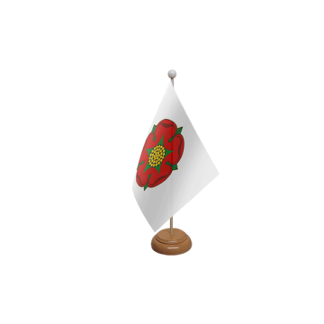 Lancashire Old Wooden Table Flag – 9x6in (22.5 x 15 cm)