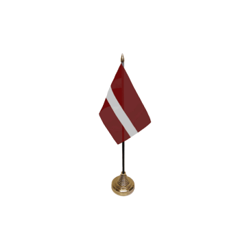 Latvia Table Flag