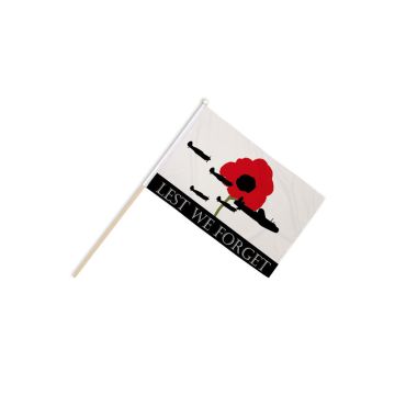 Lest We Forget (RAF) Hand Flags