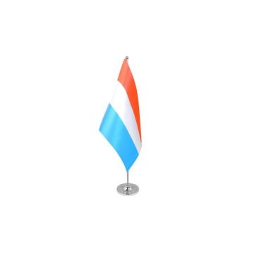 Luxembourg Satin Table Flag