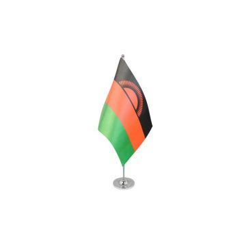 Malawi (Current) Satin Table Flag