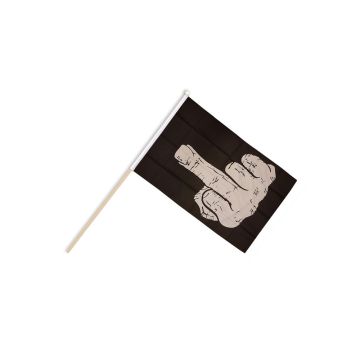 Middle Finger Hand Flags
