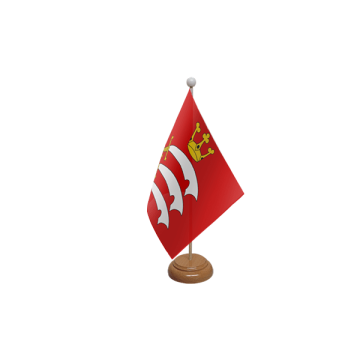 Middlesex Wooden Table Flag