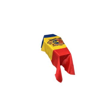 Moldova Coffin Drape Flag