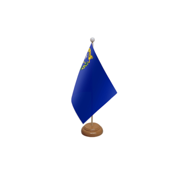 Nevada Wooden Table Flag – 9x6in (22.5 x 15 cm)