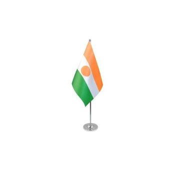 Niger Satin Table Flag