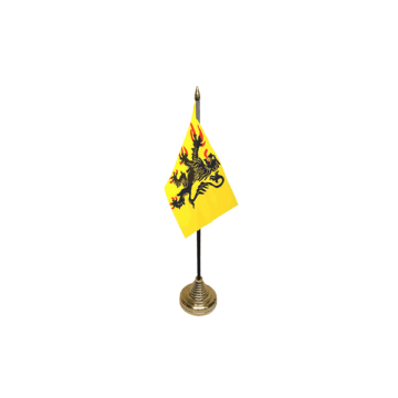 Nord-Pas-de-Calais Small Table Flag – 6x4in (15 x 10 cm)