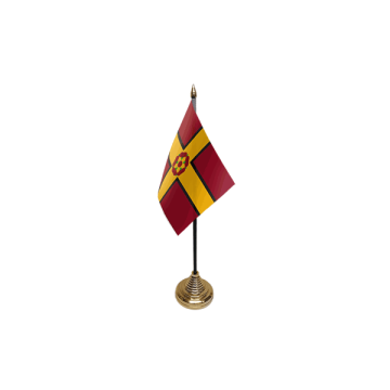 Northamptonshire (New) Table Flag – 6x4in (15 x 10 cm)