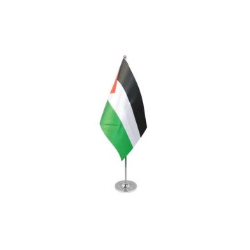 Palestine Satin Table Flag