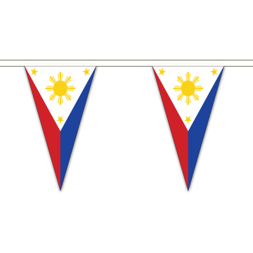 Philippines Small Triangle Bunting (5m Length)