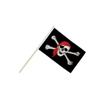 Pirate Bandana Hand Flags