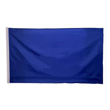 Plain Blue NYLON Flag