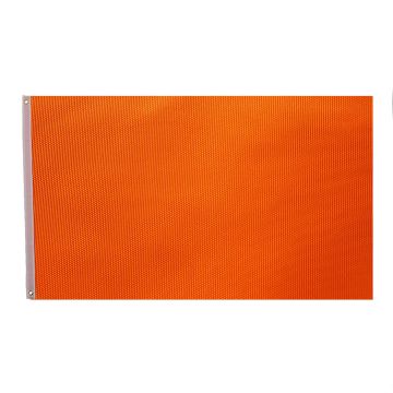 Plain Orange NYLON Flag