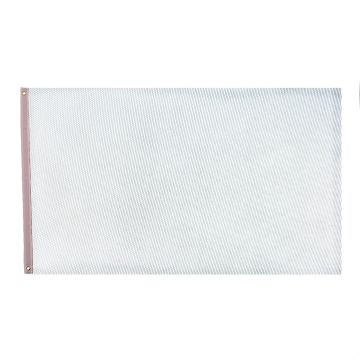 Plain White NYLON Flag