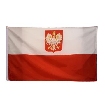 Poland Crest NYLON Flag