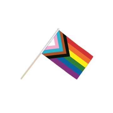 Progress Pride Hand Flags