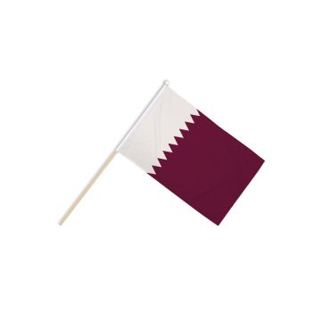 Qatar Hand Flags