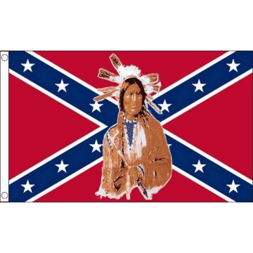 Rebel Indian Flag
