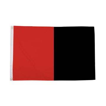 Red and Black Irish County Coffin Drape Flag