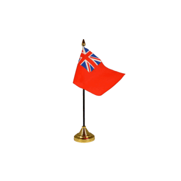 Red Ensign Table Flag – 6x4in (15 x 10 cm)
