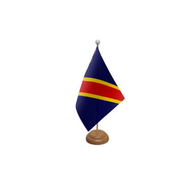 Royal Electrical and Mechanical Engineers Wooden Table Flag