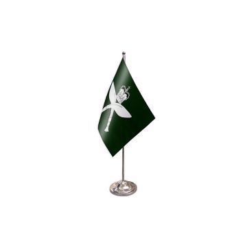 Royal Gurkhas Satin Table Flag – 9x6in (22.5 x 15 cm)