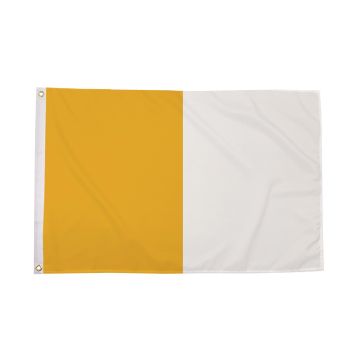 Saffron and White Irish County Coffin Drape Flag
