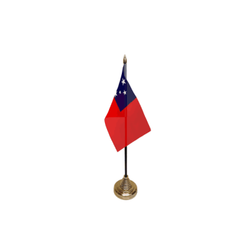 Samoa (Western) Table Flag – 6x4in (15 x 10 cm)
