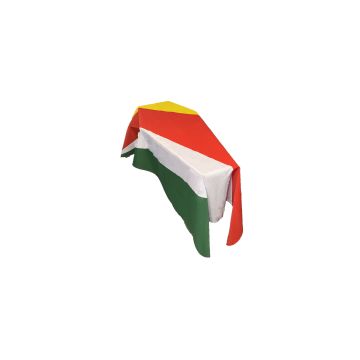 Seychelles Coffin Drape Flag