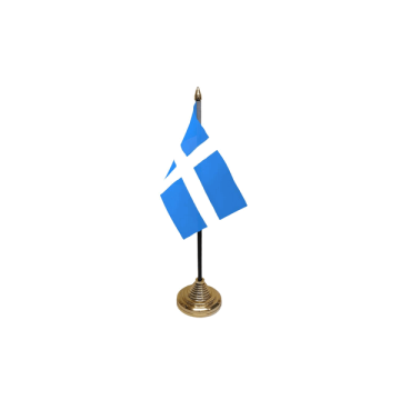Shetlands Table Flag – 6x4in (15 x 10 cm)