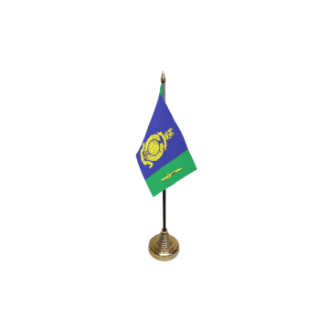 Signals Squadron Royal Marines Small Table Flag – 6x4in (15 x 10 cm)