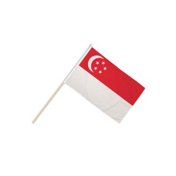 Singapore Hand Flags