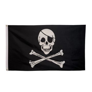 Skull and Crossbones NYLON Flag